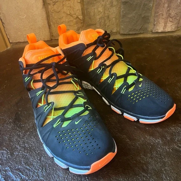 Nike Free Trainer 7.0, Volt Citrus/Black, Size 13 - Picture 4 of 9